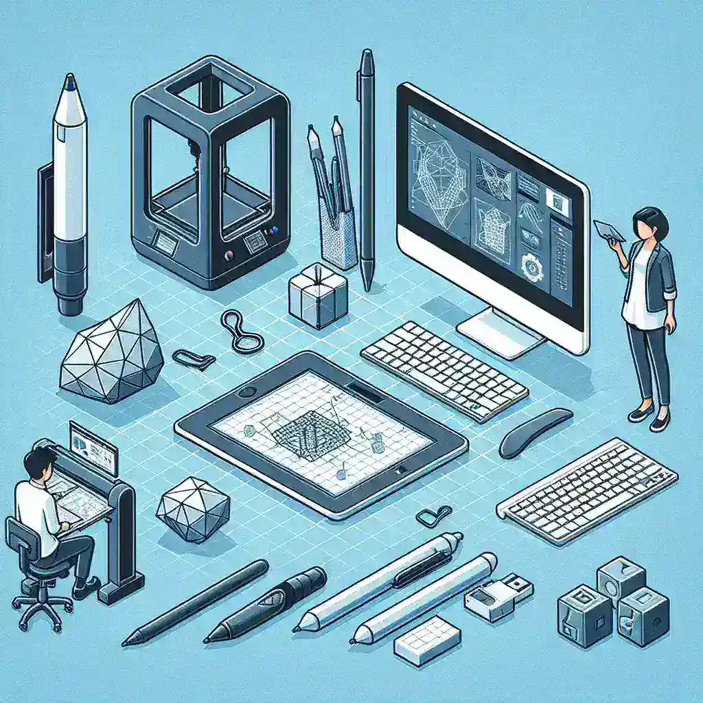 "Imagem mostrando interface de softwares gratuitos de modelagem 3D, destacando opções populares e suas funcionalidades, relacionadas ao artigo sobre melhores ferramentas para design 3D."